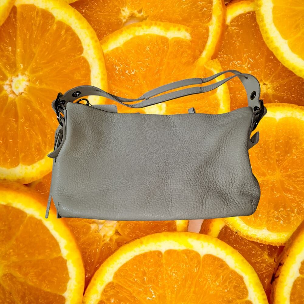 Coach Hobo Beige Leather‎ Shoulder Handbag F21088